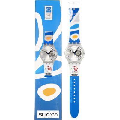 Swatch X-Large SUDK106N NOC Athens 2004 Portugal Watch
