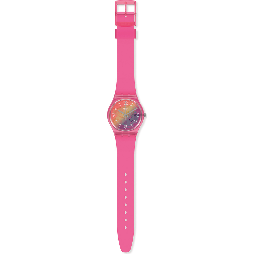 swatch watch orange