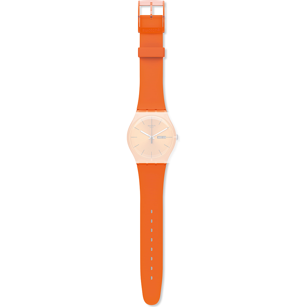 Swatch Plastic - NewGent ASUOO700 SUOO700 Orange Rebel Strap
