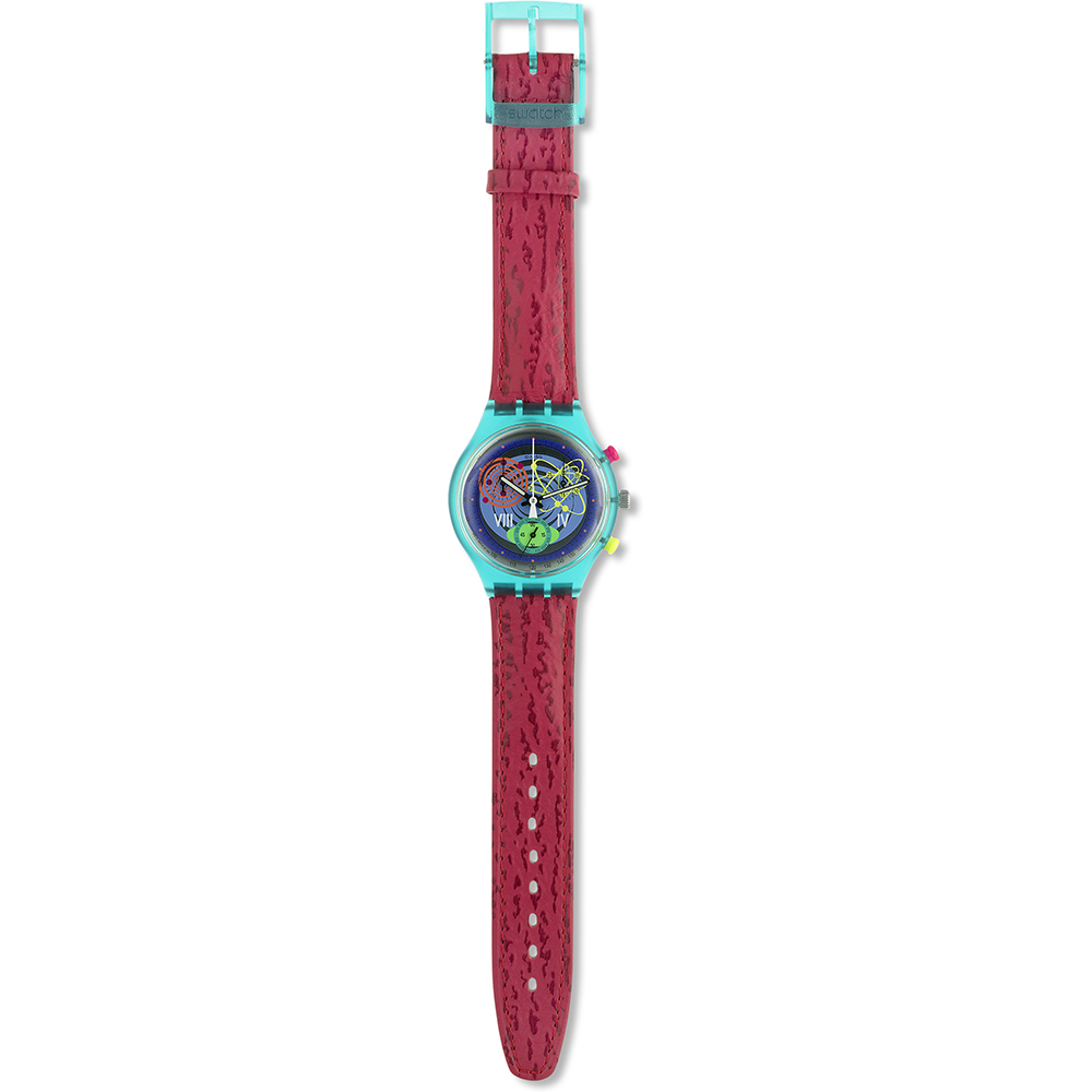 Swatch Chrono SCL103 Pinksprings Watch