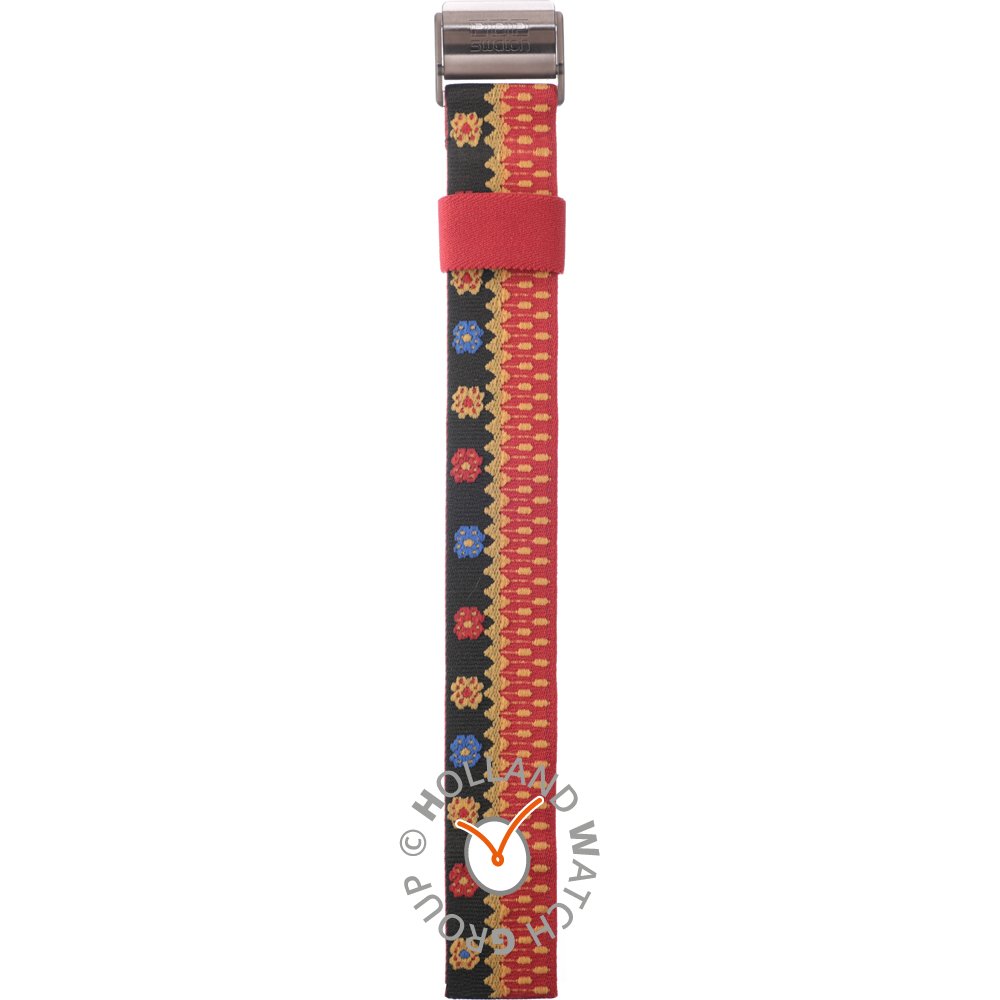 Swatch Plastic  - Pop Medium - PM APMM101 PMM101 Buchara Strap