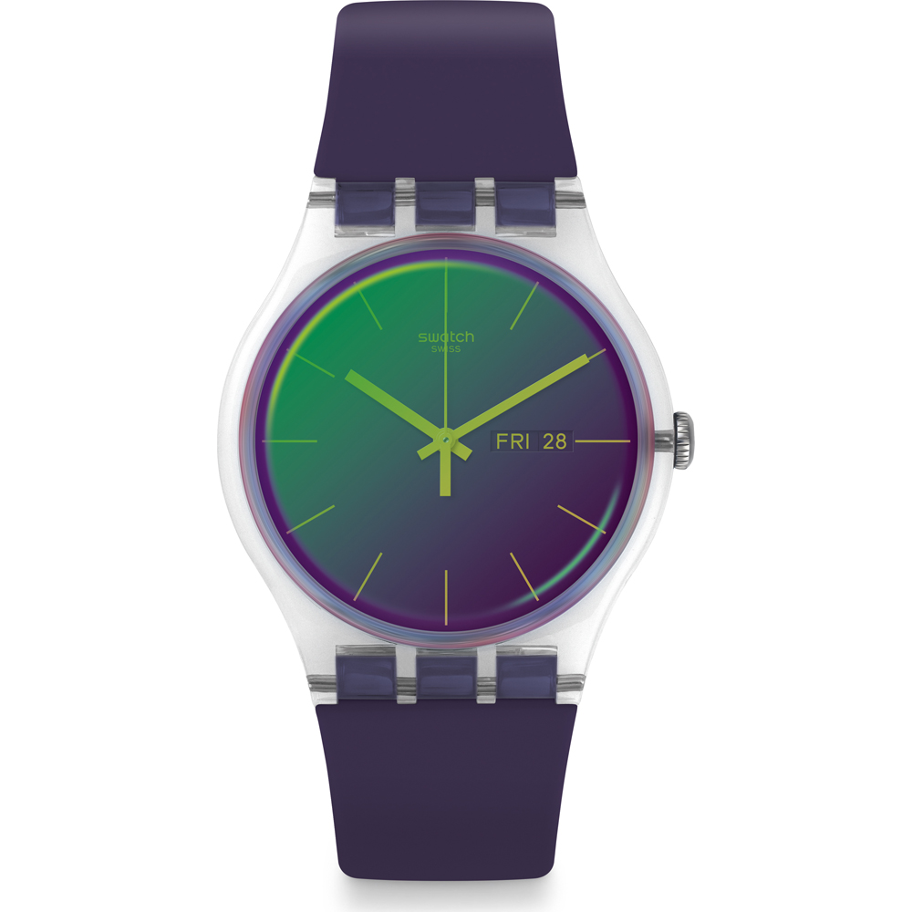Swatch SUOK712 watch - Polapurple