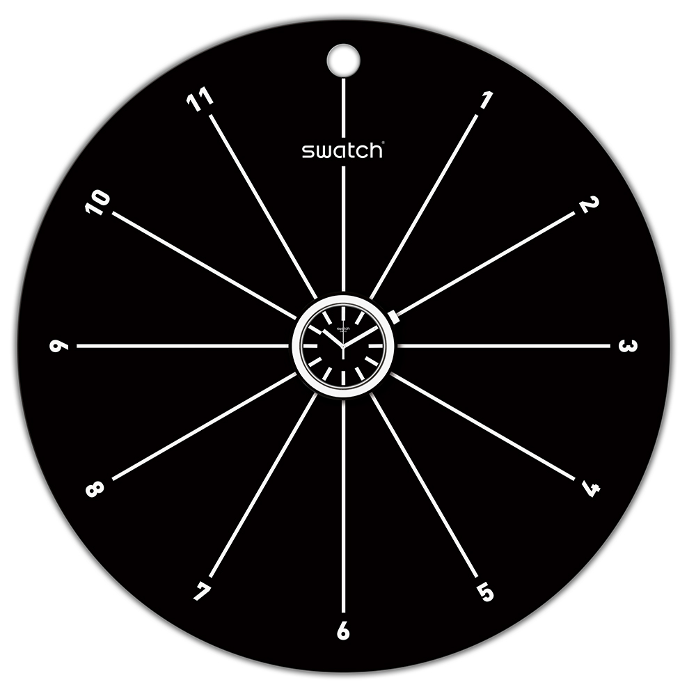 Clock Swatch New Pop S829000004 Popwalli Black