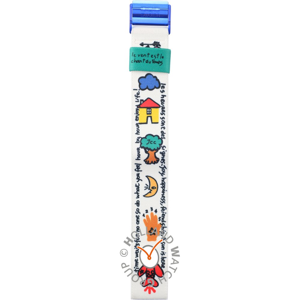 Swatch Plastic - Pop Big - PW APWK190 PWK190 Enjoy It Strap