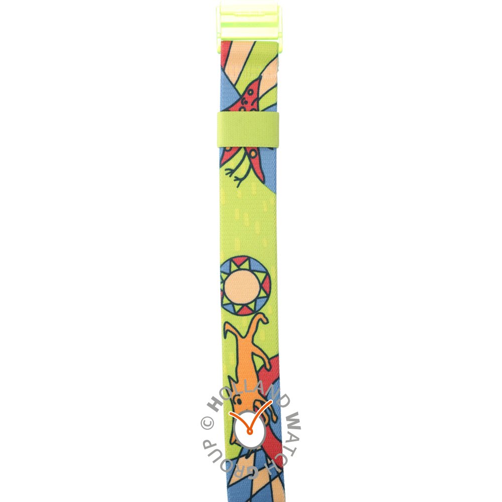 Swatch Plastic - Pop Big - PW APWN113 PWN113 Rebus Strap