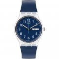 Swatch Rinse Repeat Navy watch