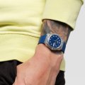 Swatch watch blue