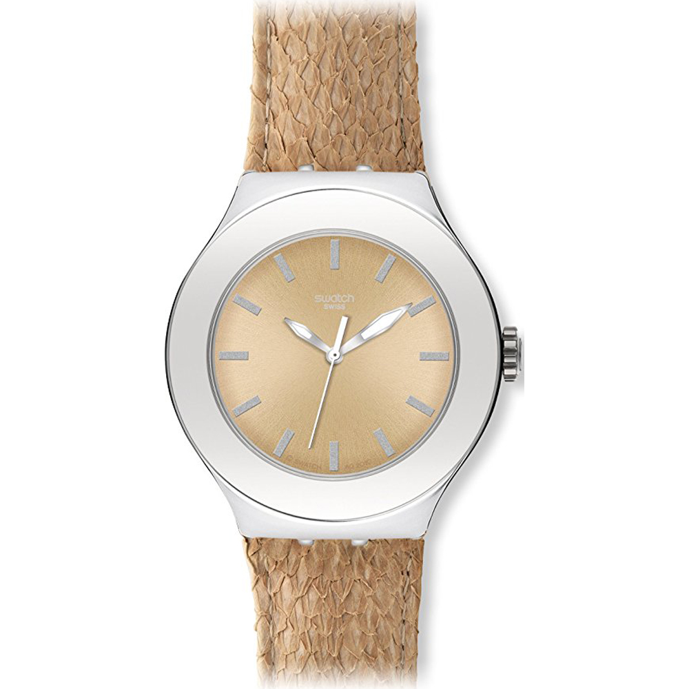 Montre Swatch Nabab YNS121 Salmon Gold