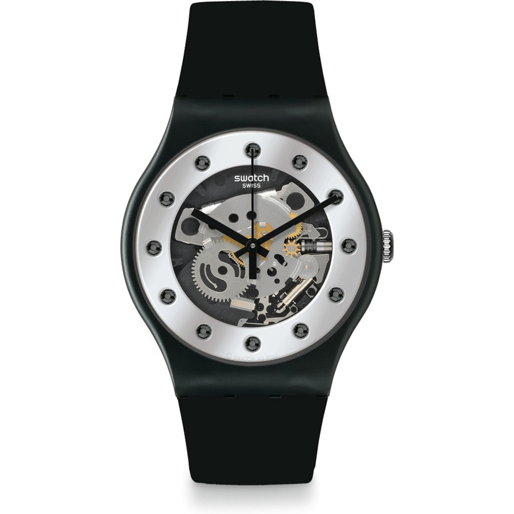 Reloj Swatch Specials SUOZ147 Silver Glam