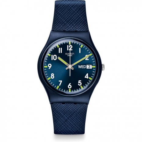 Swatch Sir Blue watch