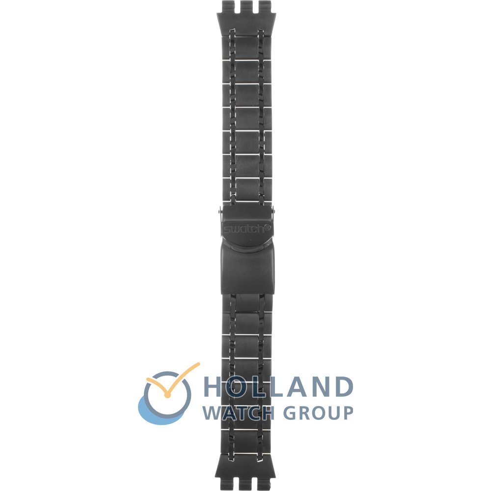 Swatch AYWM400G Strap - YWM400G Smokeygator