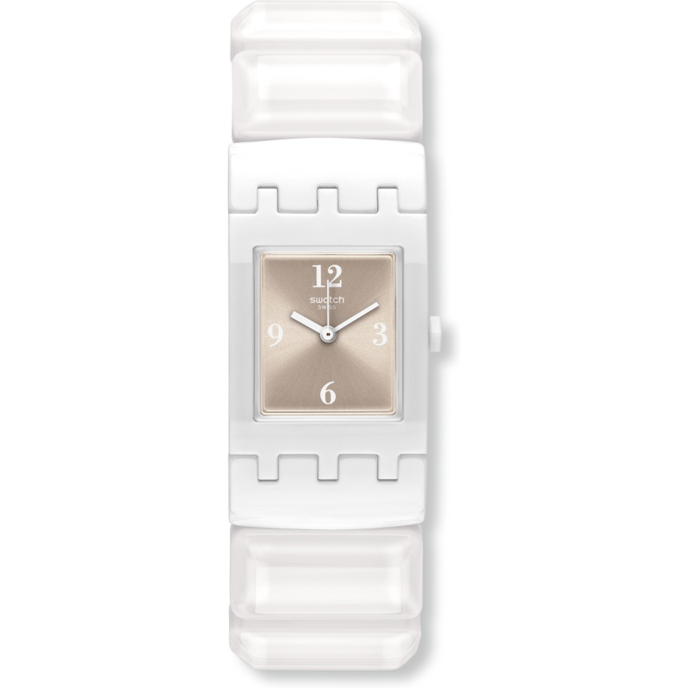 Swatch Square SUBW113A Snow Bar Large Watch