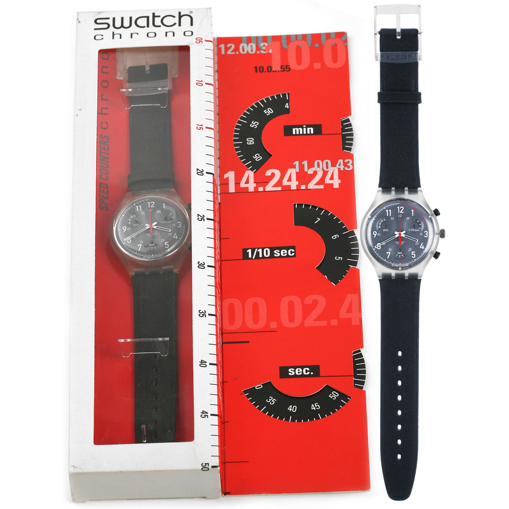 Swatch Chrono SCK113PACK Speedcounters Watch