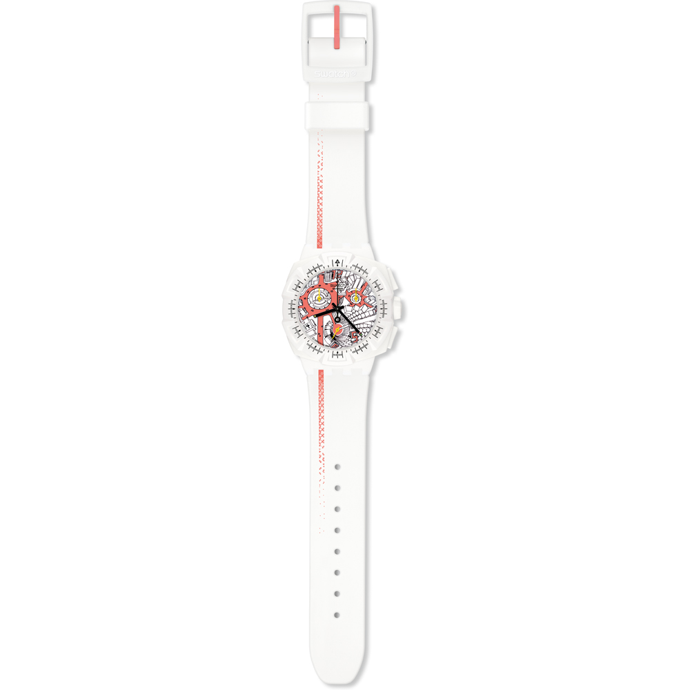 Orologio Swatch Chrono Plastic SUIW411 Street Map Flash