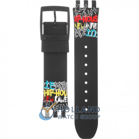 Swatch SUIB101 Boom The Lyrics Bracelete
