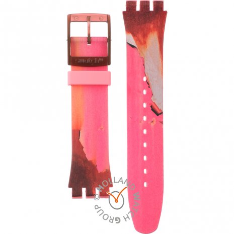 Swatch SUOC102 Rough Pink Bracelete
