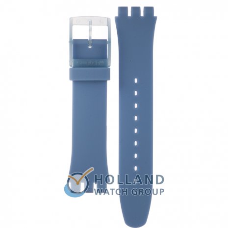 Swatch SUON102 Blue Grey Lacquered Bracelete