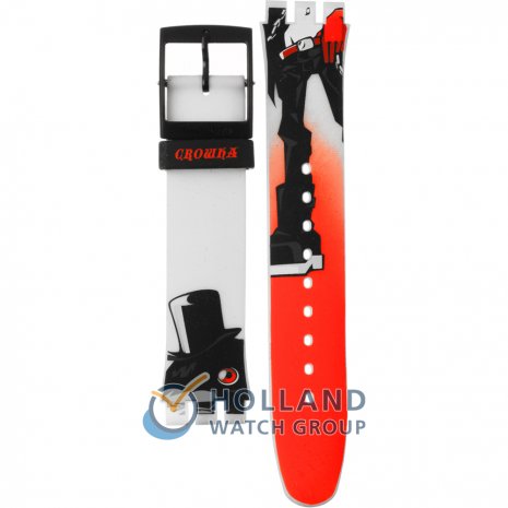 Swatch SUOZ111 Crowha Bracelete