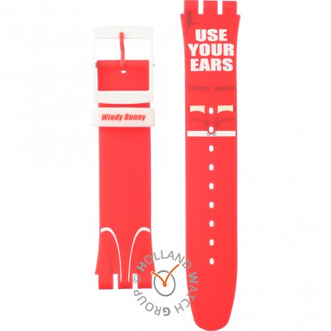 Swatch SUOZ114 Use Your Ears Bracelete