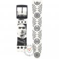 Swatch SUOZ124 Words Bracelete