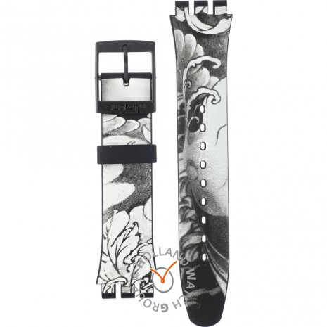 Swatch SUOZ153 Dark Graft Bracelete