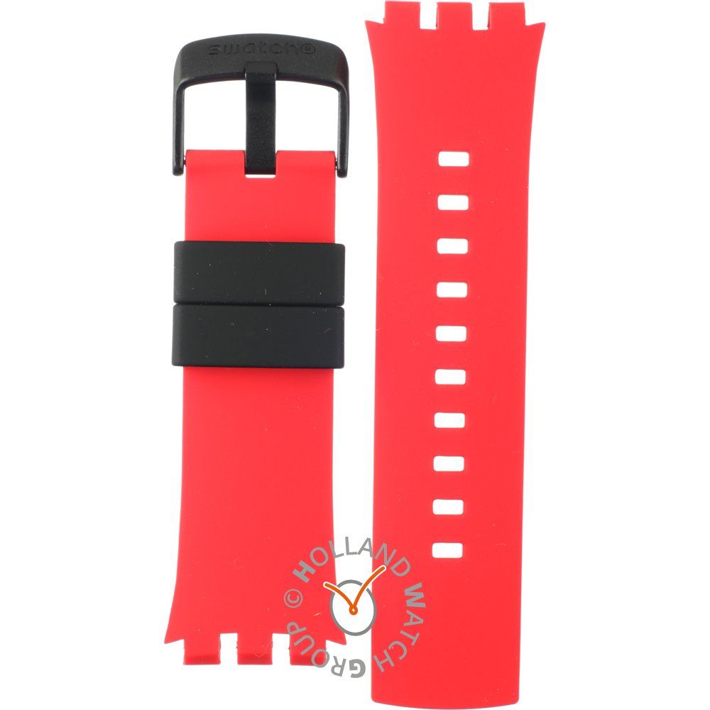 swatch red strap