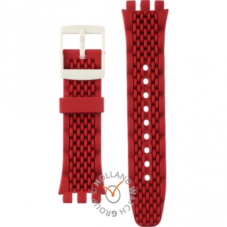 Swatch SUSM403 Red Track Bracelete