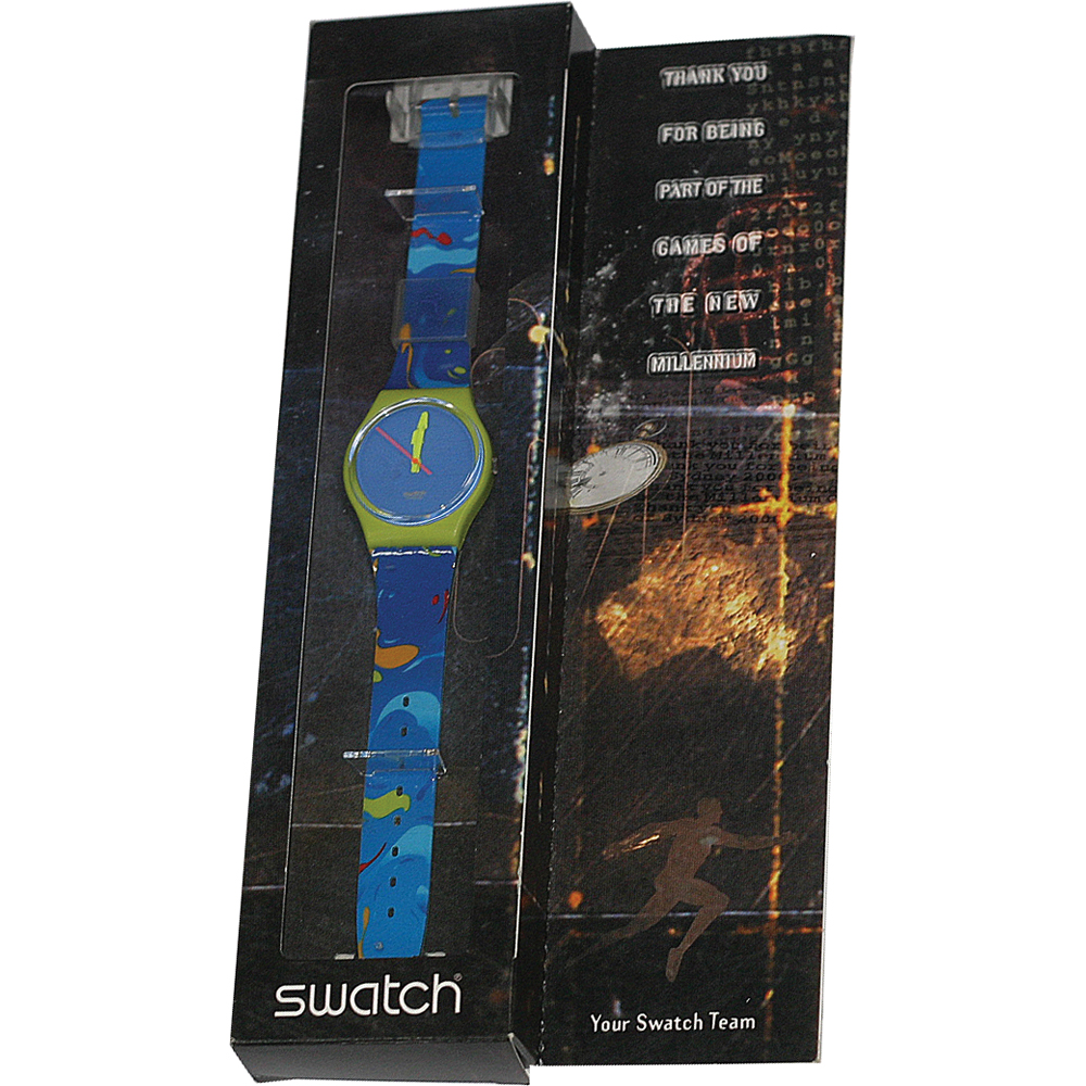 Swatch Olympic Specials GJ109DPACK Sydney 2000 Volunteer Watch