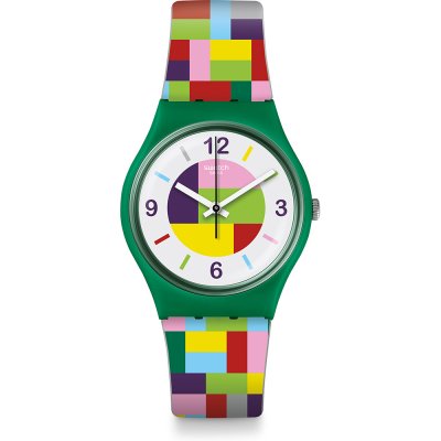 Swatch Originals Medium (34mm) GG224 Tet-Wrist Watch