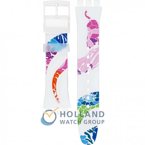 Swatch SUOZ158 The Legend of The White Snake Bracelete