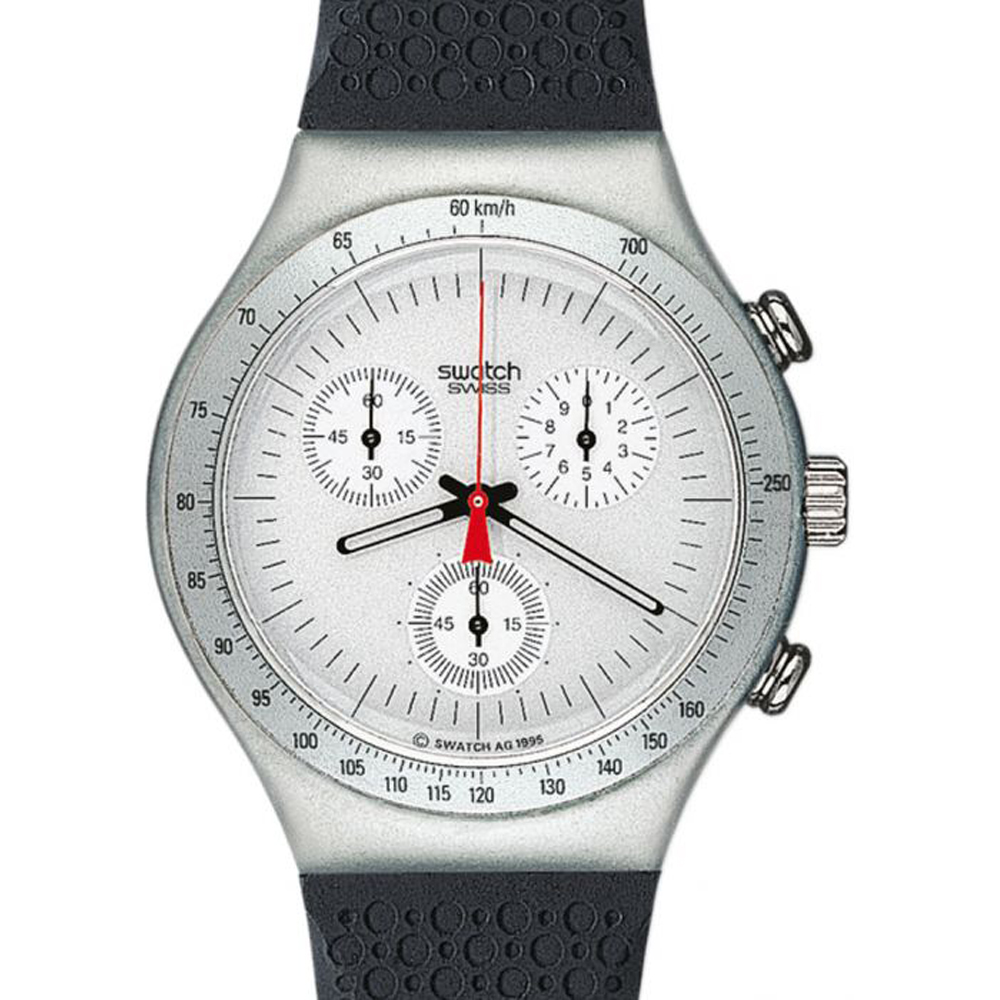 Swatch Irony Chrono YCS1005 Time Cut Watch