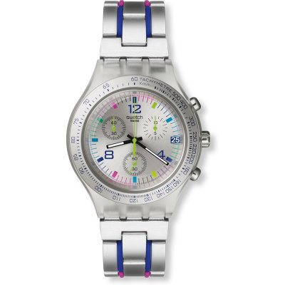 Swatch Irony - Diaphane ASVCK4078AG SVCK4078G Time Pride Strap