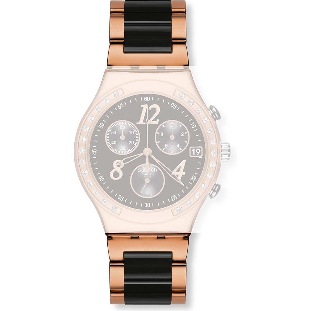 Swatch AYCG404G Strap - YCG404G Dreamnight Rose