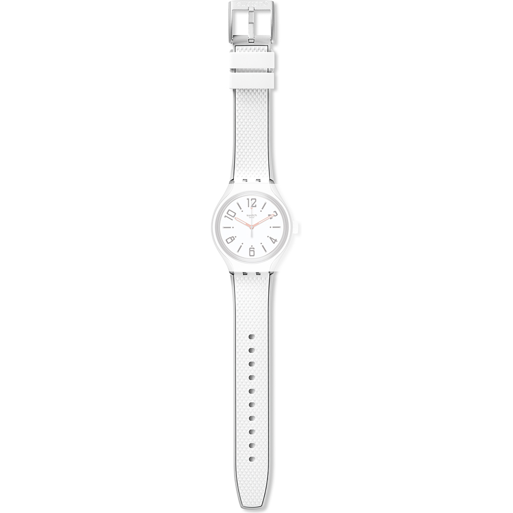 Swatch Pearlazing Watch (GW411) White | WatchShop.com™