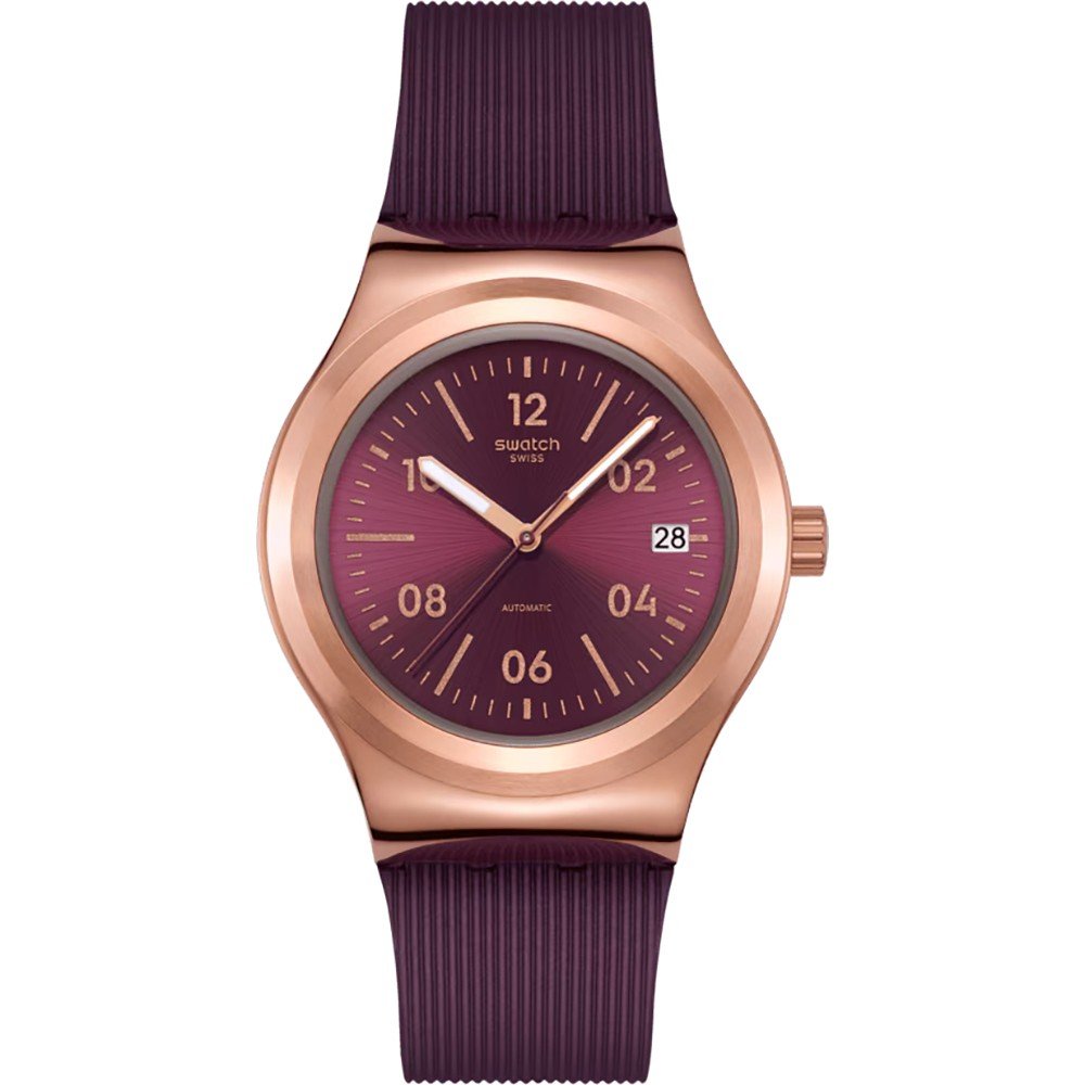 Swatch Sistem 51 Irony YIG401 Burgundy Story Watch • EAN
