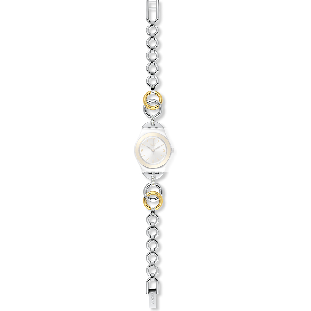 Swatch AYSS286G Strap - YSS286G Ring Bling