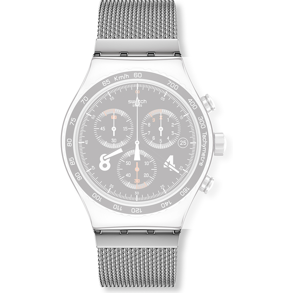 swatch watch long strap