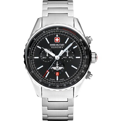 Swiss Military Hanowa Aqua 06-5337.04.007.34 Flagship Racer Chrono Watch •  EAN: 7620958001169 •