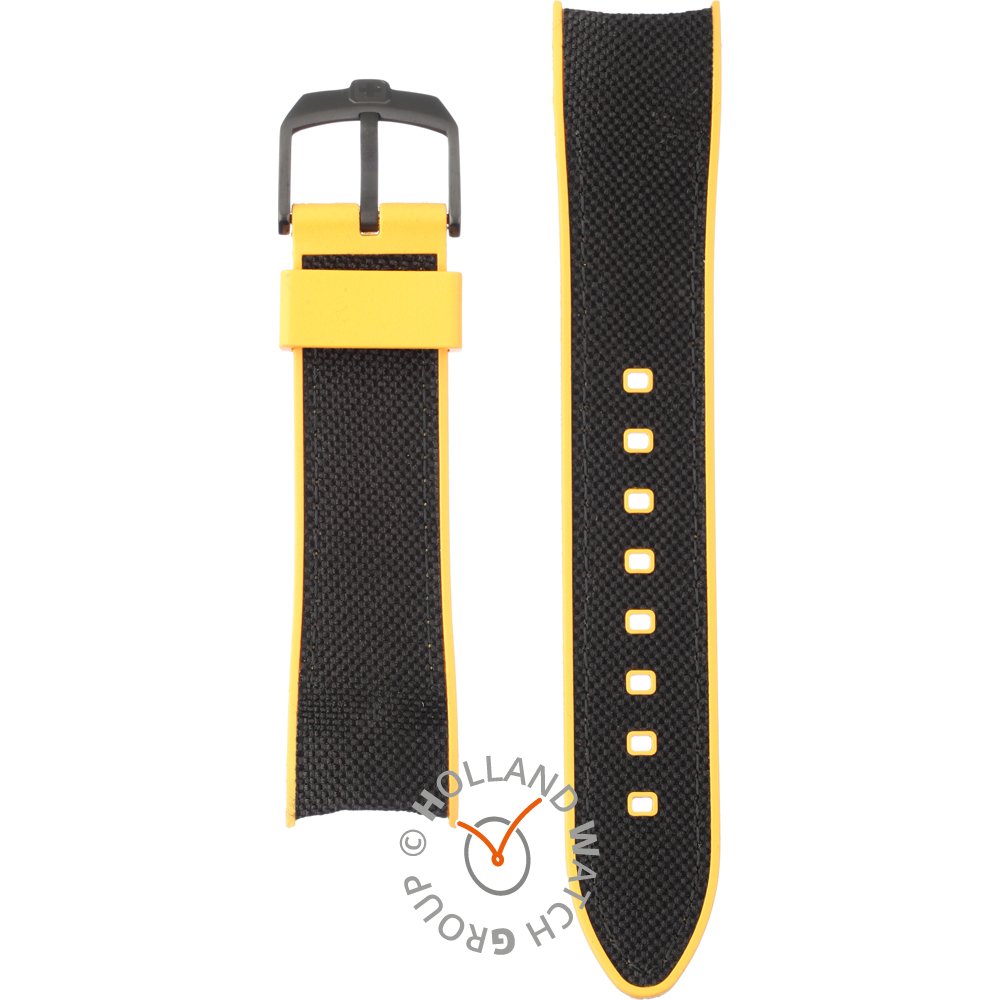 Swiss Military Hanowa A06-4309.17.007.79 Black Carbon Horlogeband