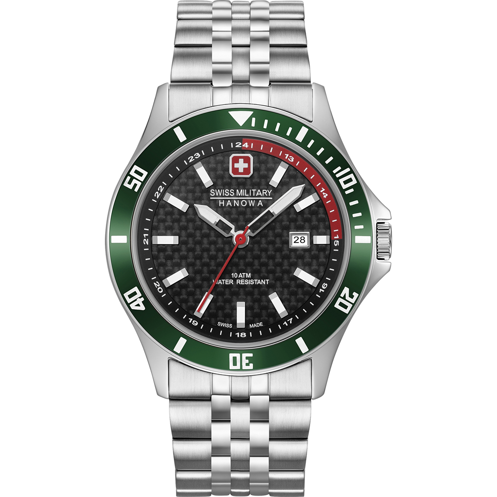 Orologio Swiss Military Hanowa Aqua 06-5161.2.04.007.06 Flagship Racer