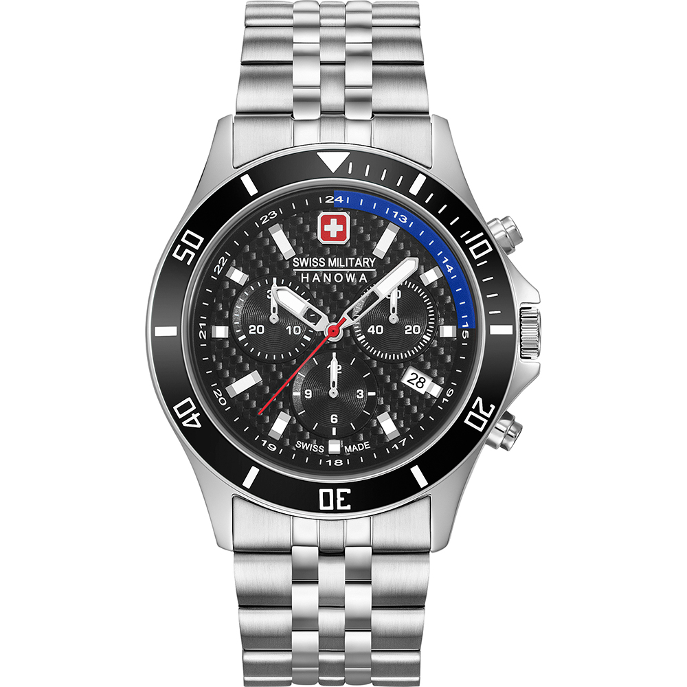 Swiss Military Hanowa 06-5337.04.007.03 Flagship Racer Chrono Horloge