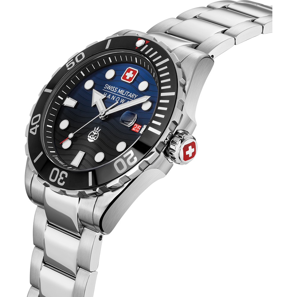 Hanowa Watch 7620958007499 EAN: SMWGH2200302 • Aqua Military Swiss Diver Offshore II •