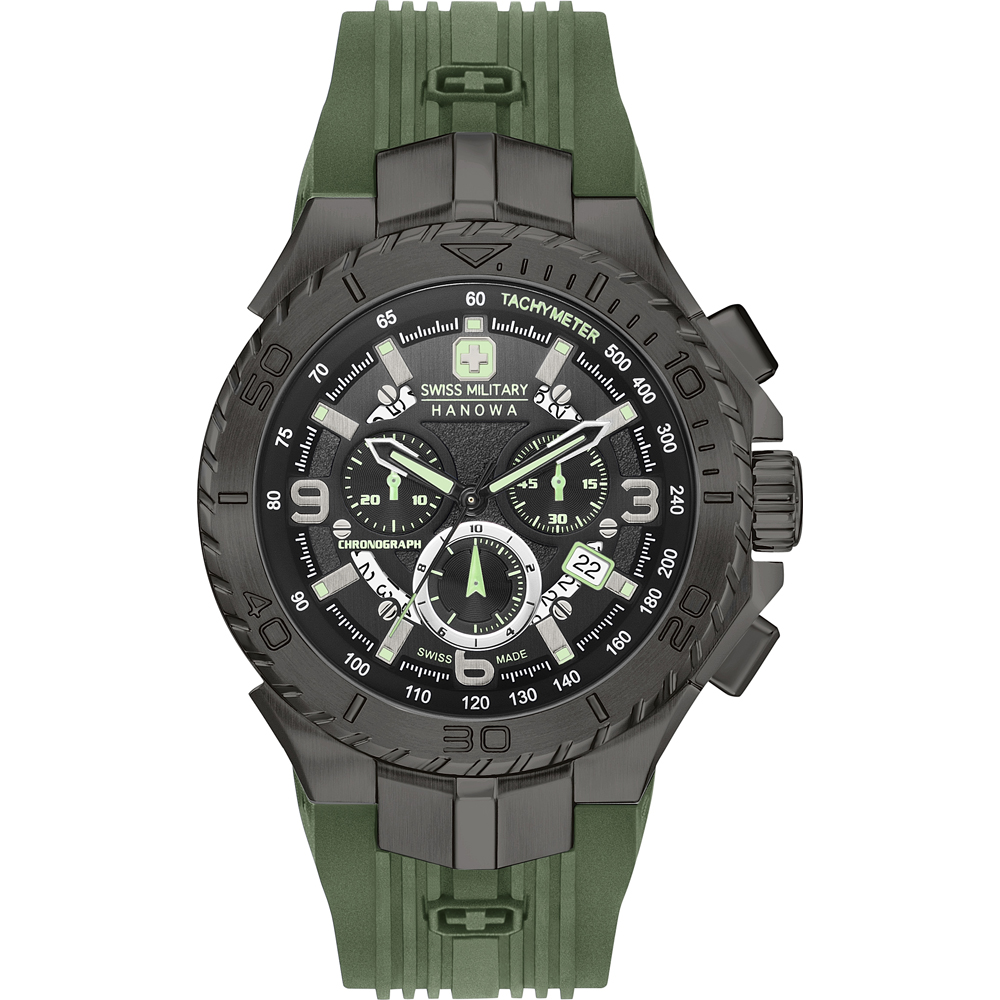 Swiss Military Hanowa Aqua 06-4329.13.007.06 Seaman Chrono Watch