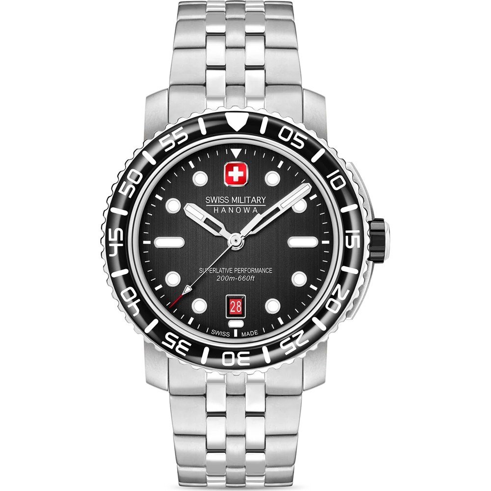 Swiss Military Hanowa SMWGH0001702 Black Marlin Watch