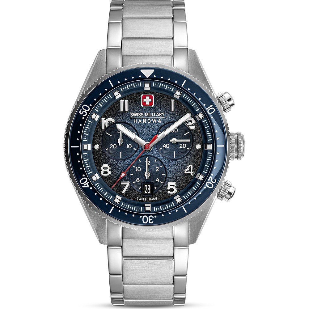Swiss Military Hanowa Land SMWGI0003804 Greyhound Chrono Watch