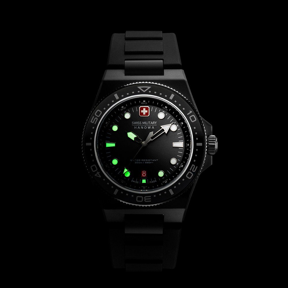 Military Watch • • SMWGN0001180 Swiss Ocean EAN: Pioneer Hanowa Aqua 7620958009479