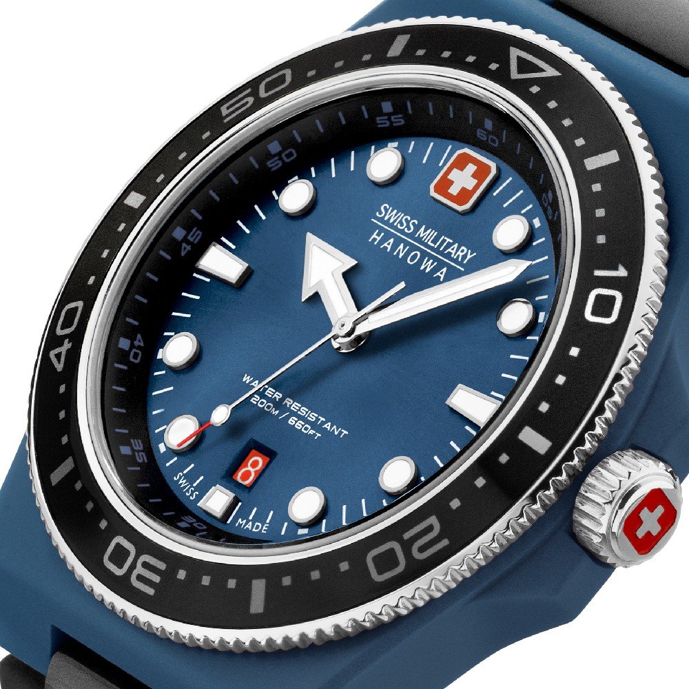 Swiss Military Hanowa Aqua SMWGN0001184 Ocean Pioneer Watch • EAN:  7620958009516 •