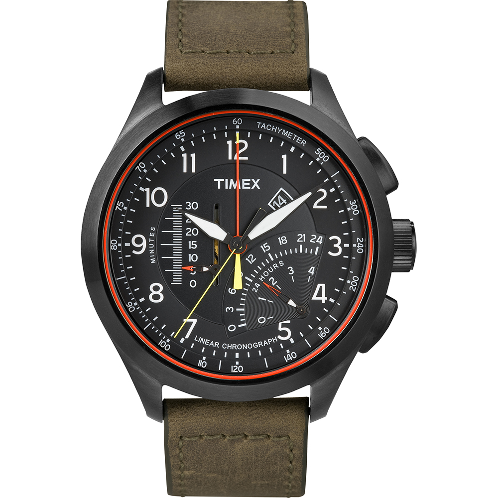 Timex IQ T2P276 IQ Linear Chronograph Watch