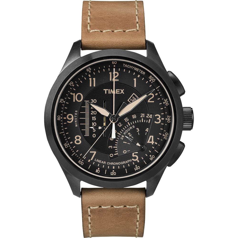 Timex IQ T2P277 IQ Linear Chronograph Watch