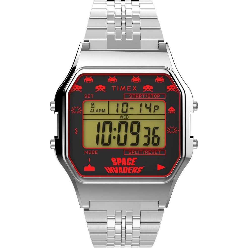 Timex TW2V30000 T80 X Space Invaders Watch